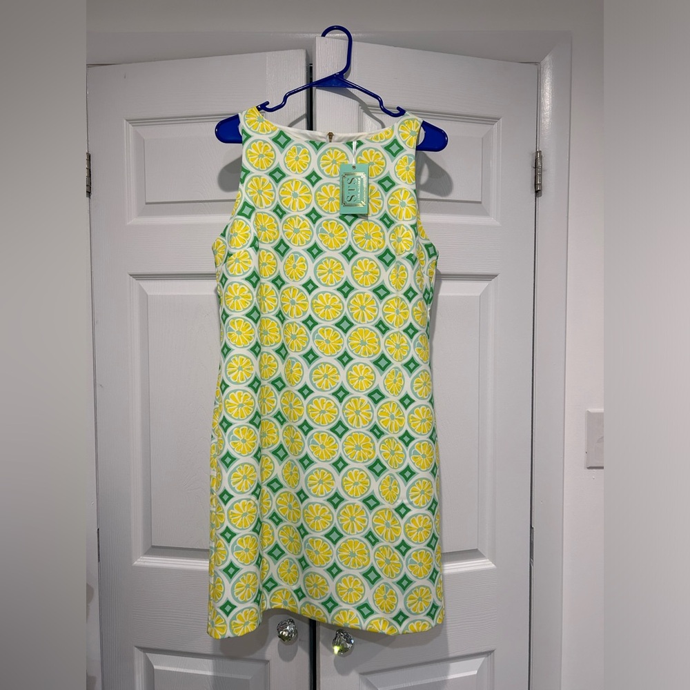 Sail to Sable dress lemon print